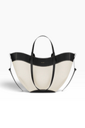 Ivory Wave Sculpted Tote