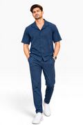 Azure Riviera Textured Co-ord Set