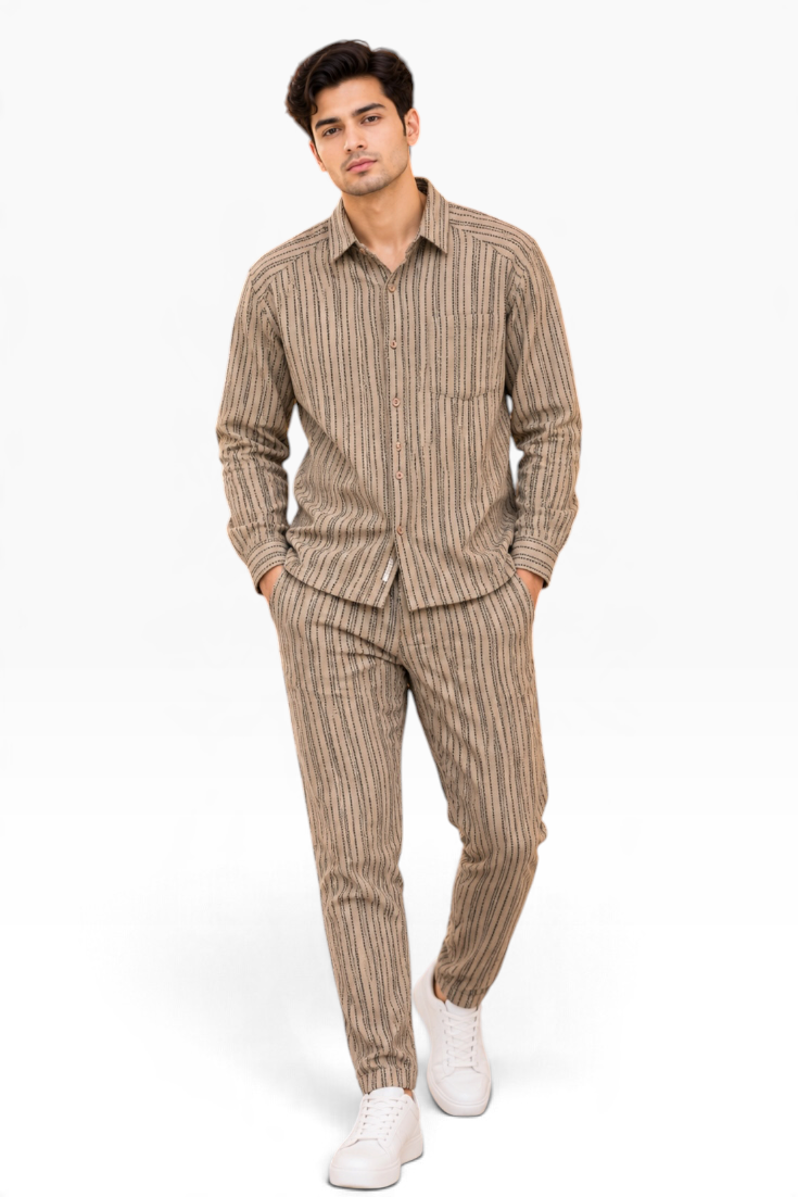 Sandstone Heritage Striped Co-ord Set