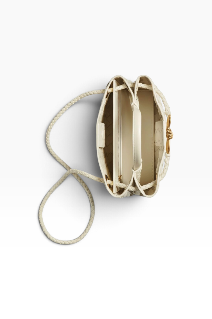 Ivory Infinity Weave Tote Bag