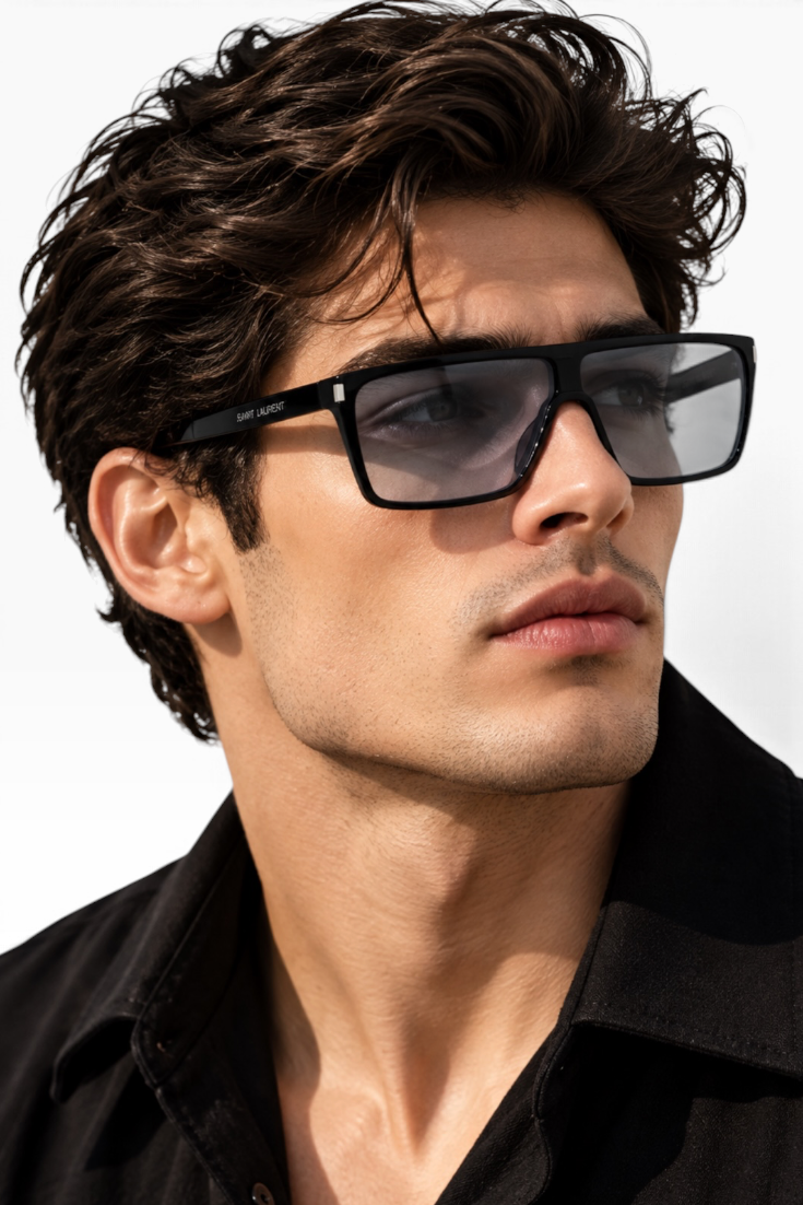 Noir Vanguard Shield Shades