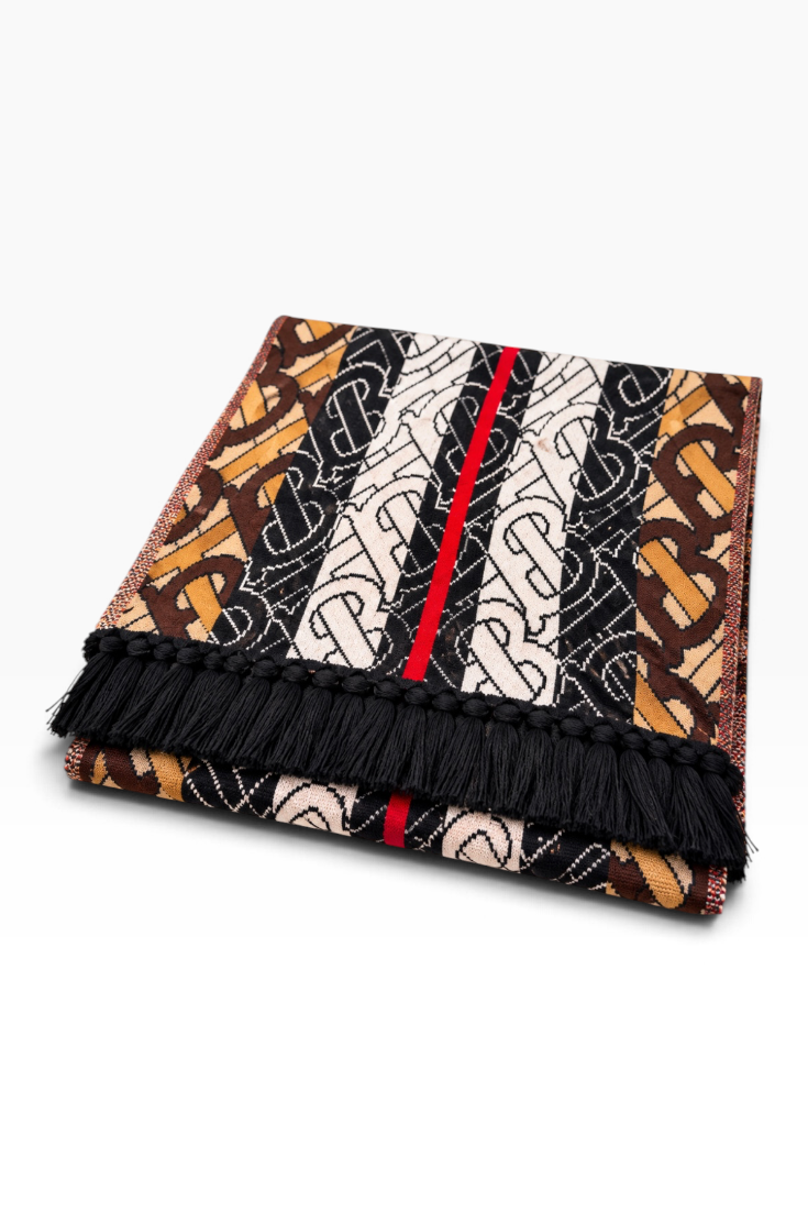 Signature Mosaic Fringe Muffler