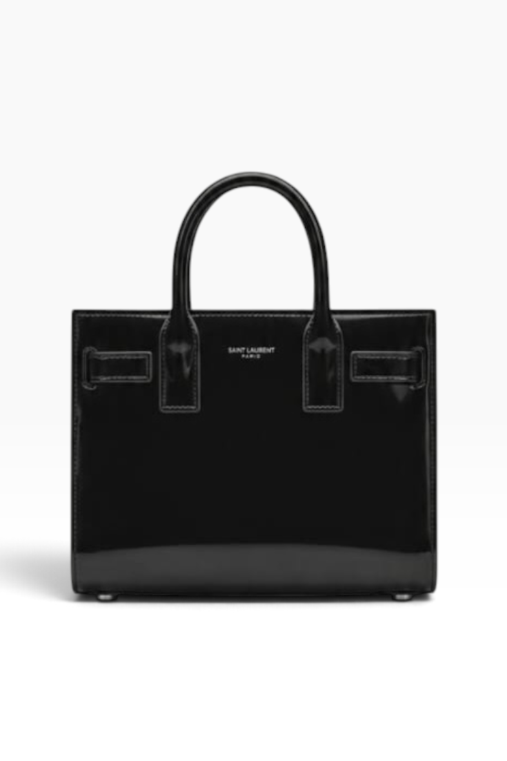 Midnight Structure Patent Tote