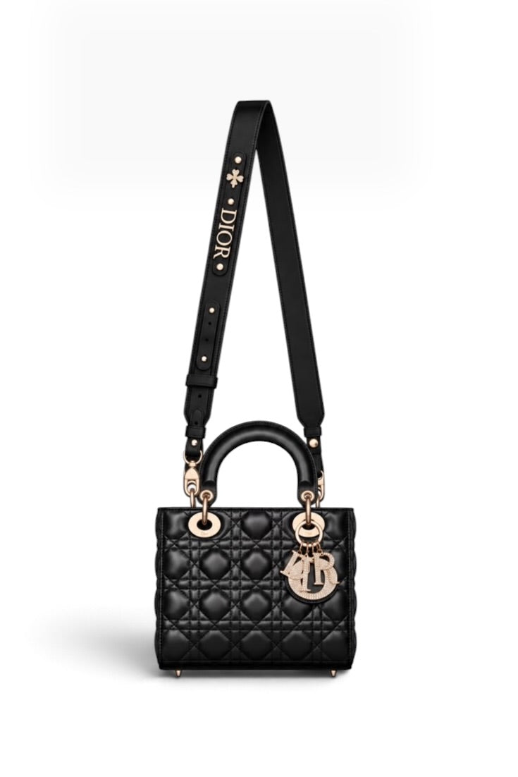 Noir Etoile Quilted Mini Tote Bag