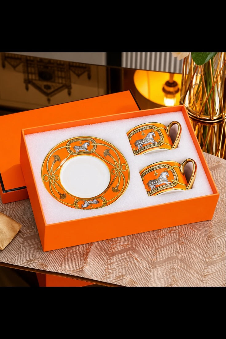 Imperial Equestrian Royale Luxury Tea Set