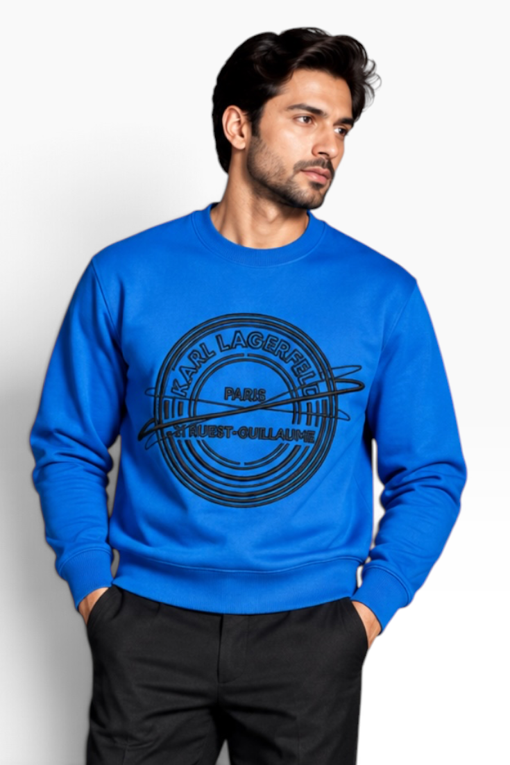 Electric Blue Orbit Sweatshirt