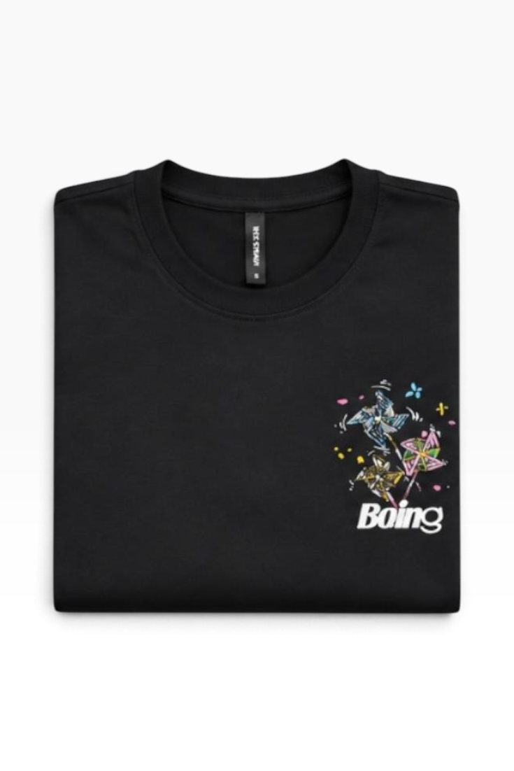 Neon Spin Streetwear T-Shirt