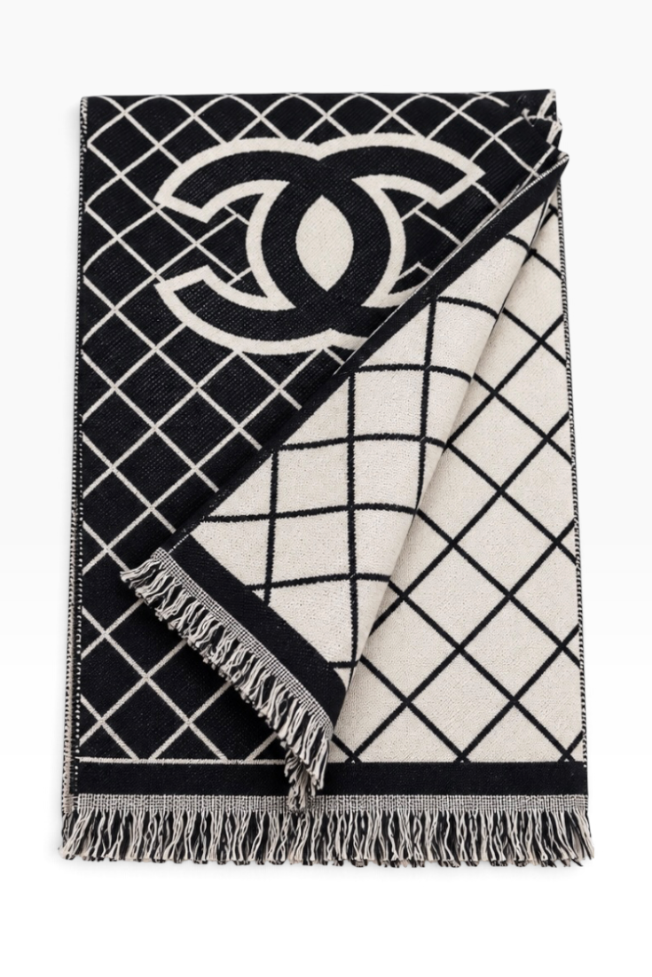 Noir Diamond Reversible Shawl