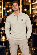Sandstone Crest Quarter-Zip Jacket