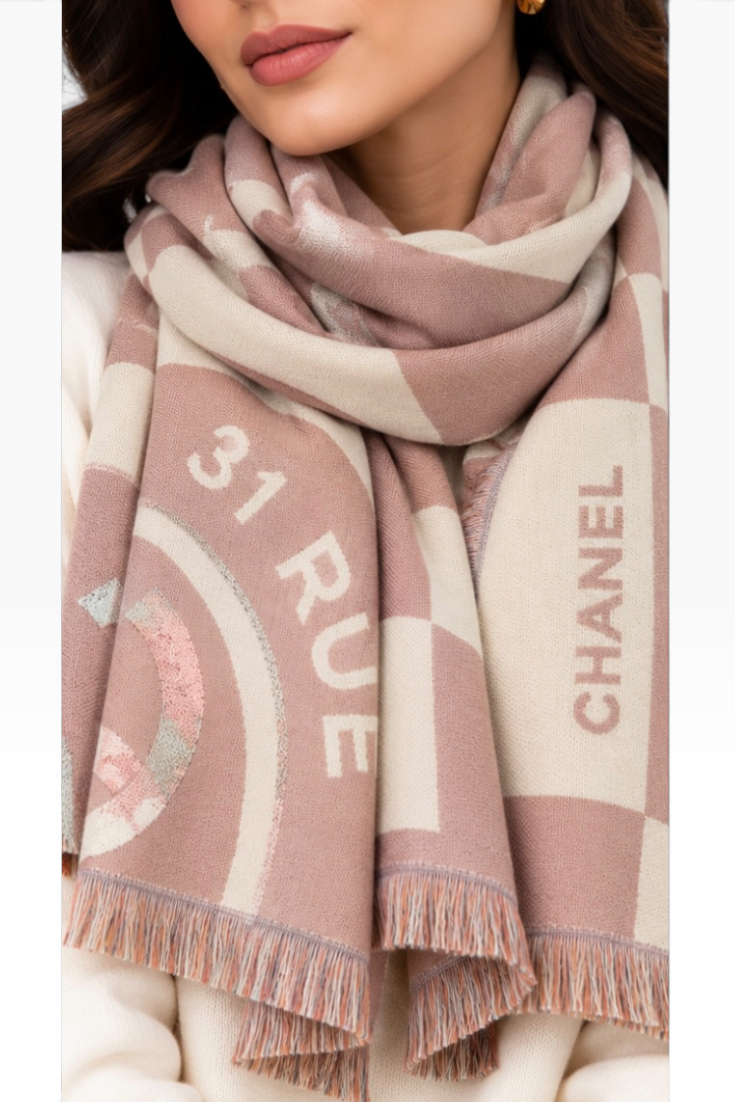 Paris Blush Heritage Shawl