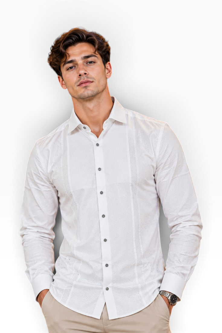 Ivory Prestige Textured Shirt