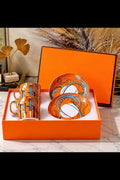 Imperial Saffron Chain Royale Luxury Tea Set