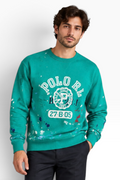 Emerald Heritage Splash Sweatshirt