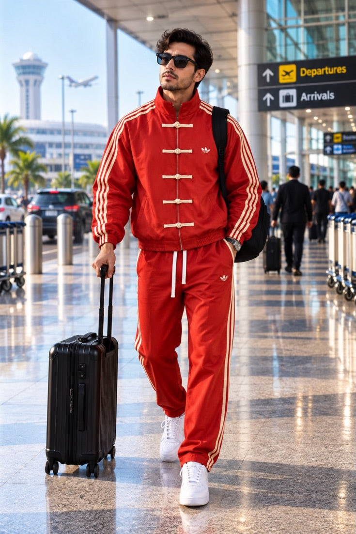 Crimson Dynasty Heritage Co-ord Set