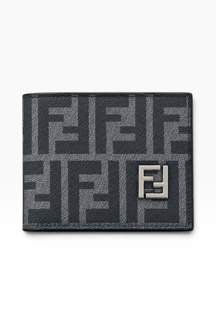 Shadow Monogram Emblem Wallet