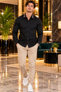 Milano Heritage Horsebit Collar Shirt