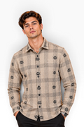 Sandstone Frost Heritage Check Shirt