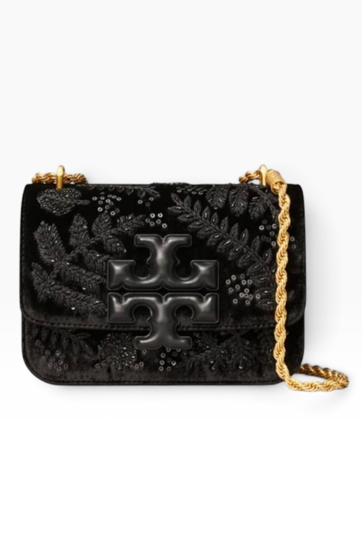 Midnight Botanical Chain Bag