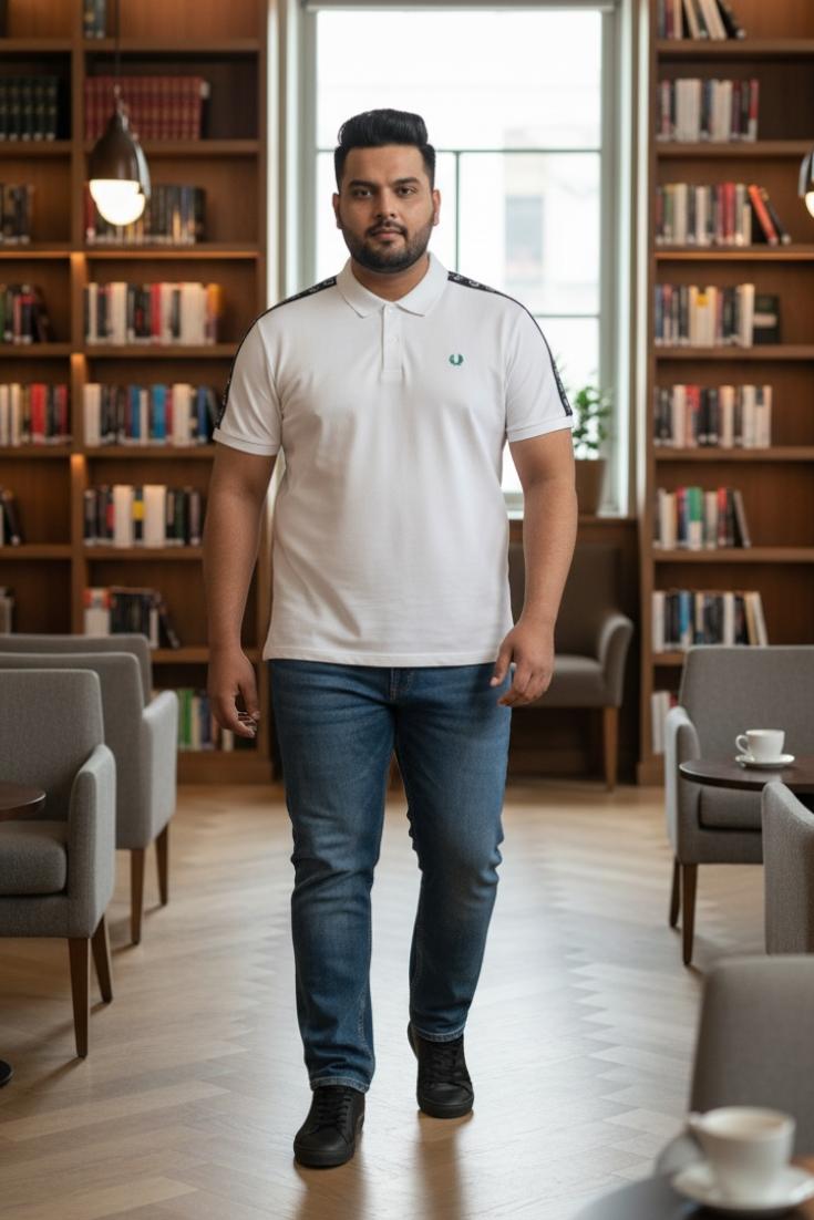 Polo tshirt White