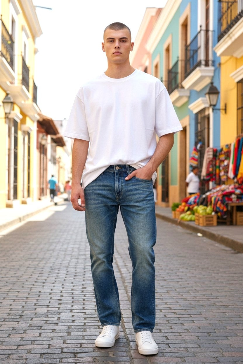 Relaxed Fit Denim Jeans