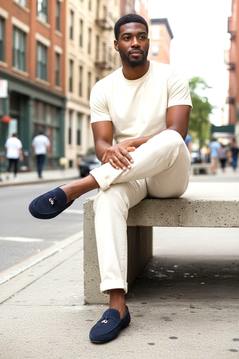 Luxury Suede Tassel Loafers