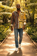 Luxury Baroque Print Shirt