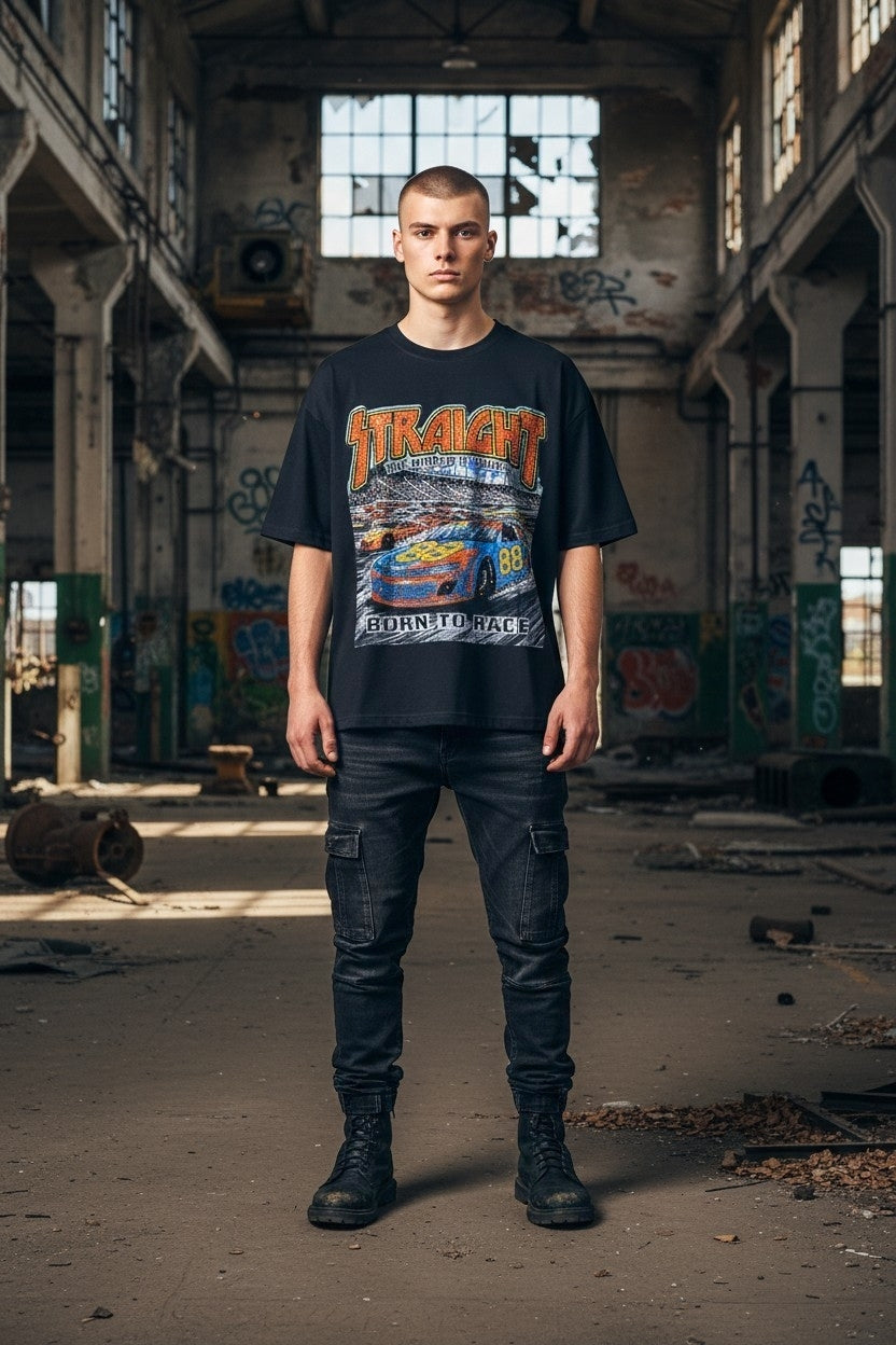 Studded Graphic T-shirts