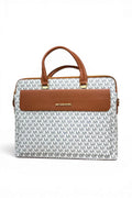 Monogram Leather Laptop Bag