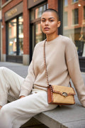 Women’s Woven Crossbody Bag