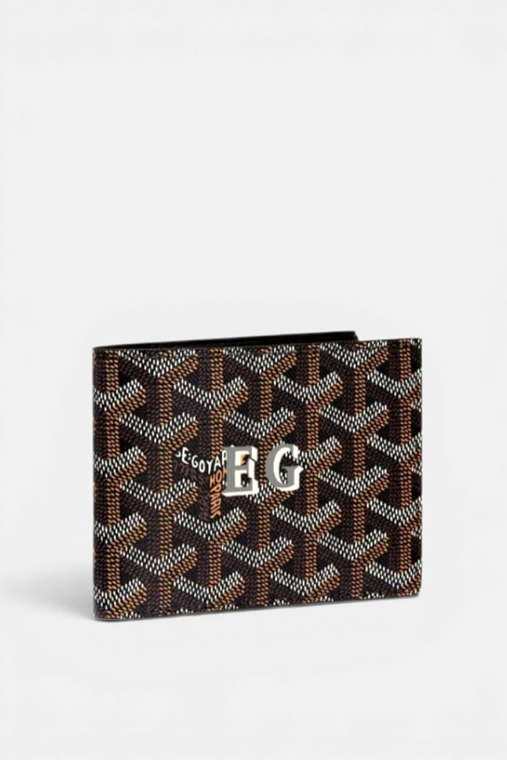 Espresso Monogram Wallet
