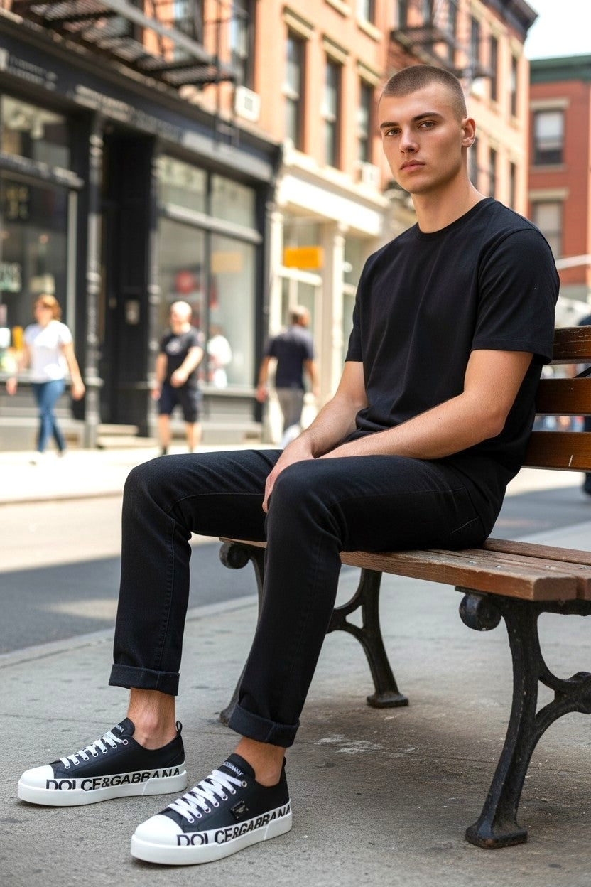 Luxury Low-Top Sneaker