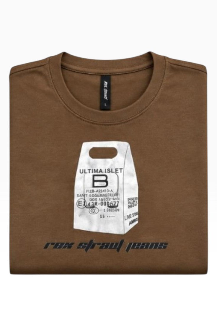 Cocoa Utility Tag T-Shirt