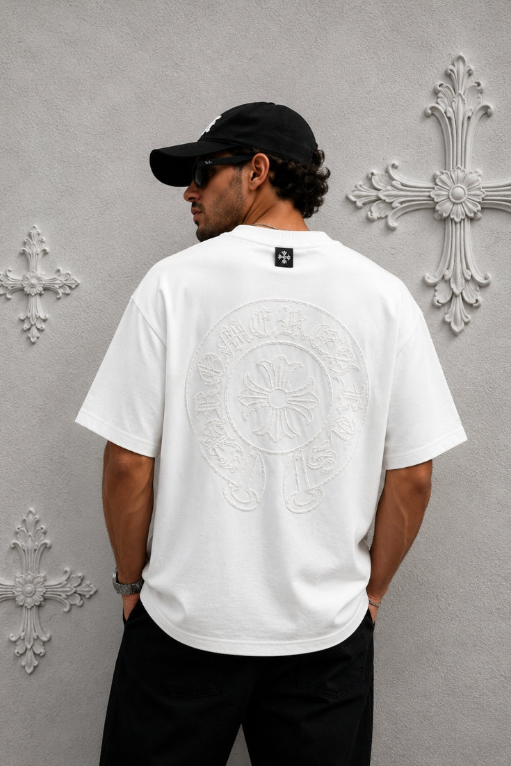 White Oversized T-shirts