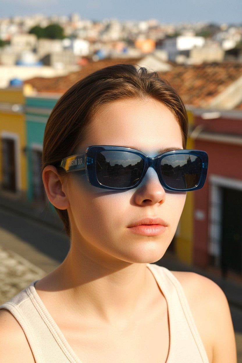Sharp Cat-Eye Frame