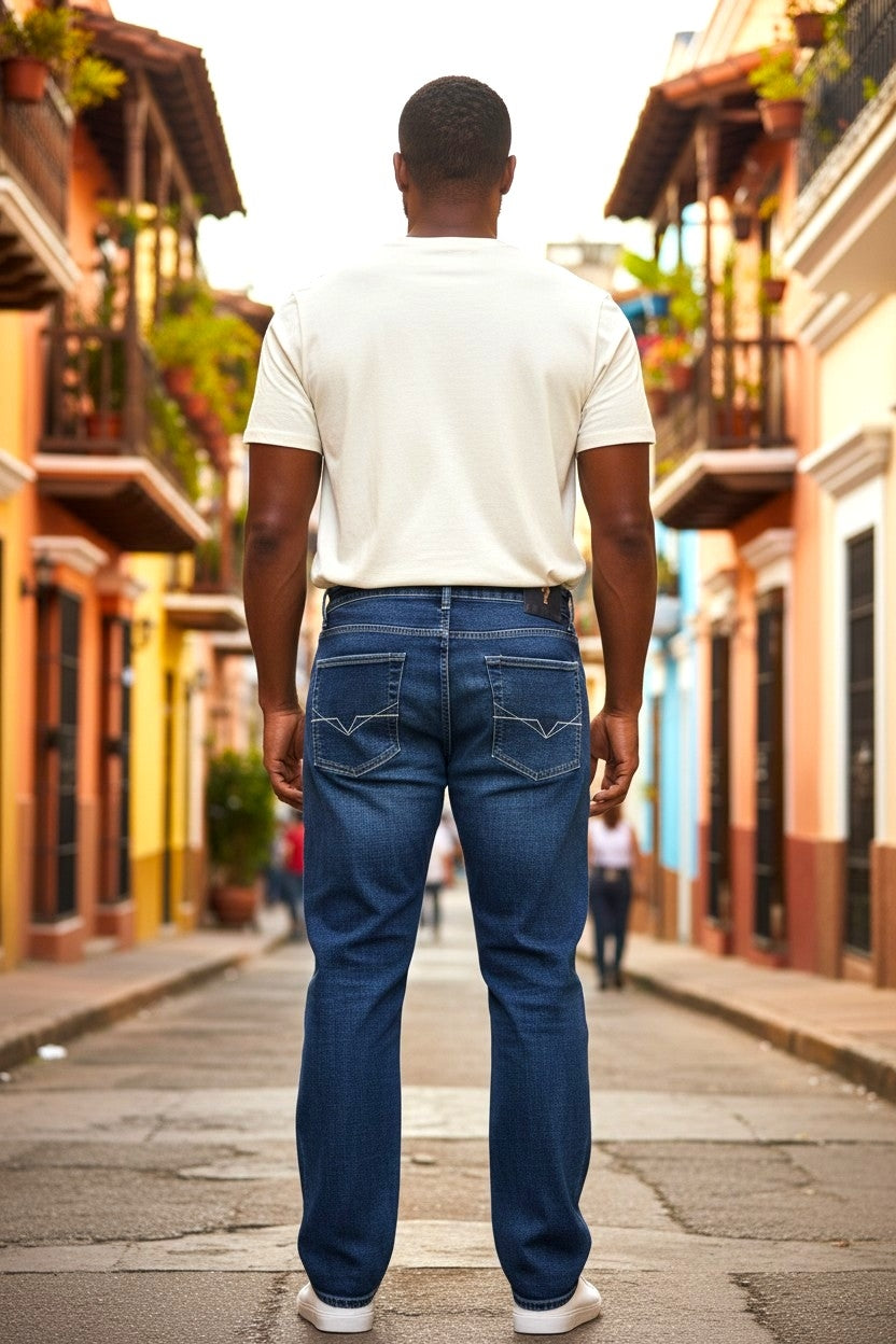 Plus Sized Relaxed Fit Denim Jeans