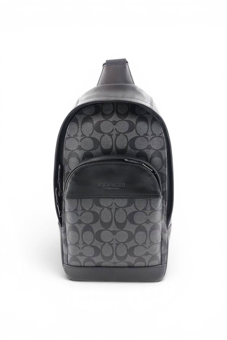 Signature Monogram Crossbody Sling-bag