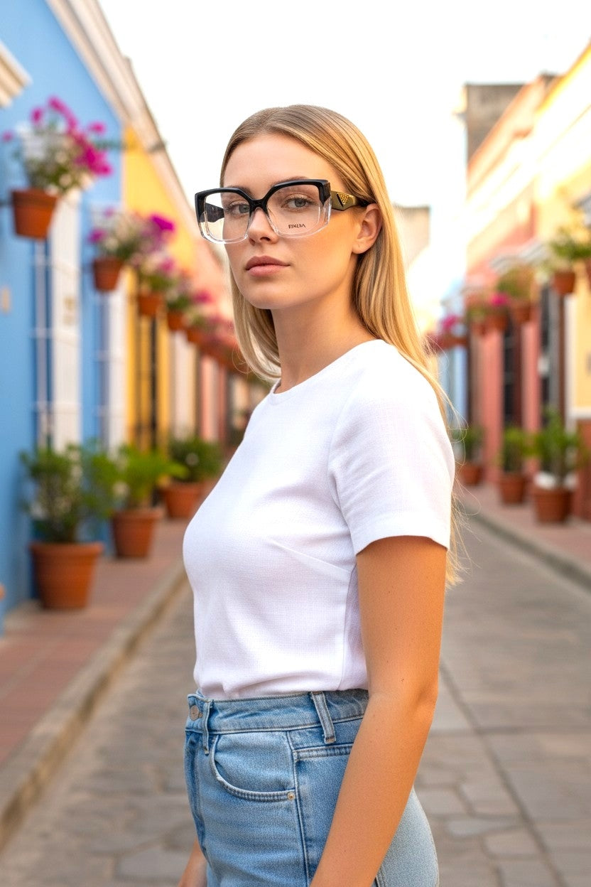 Cat-Eye Optical Frames