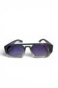 Geometric Aviator Sunglasses