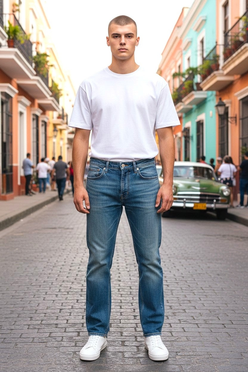 Relaxed Fit Denim Jeans