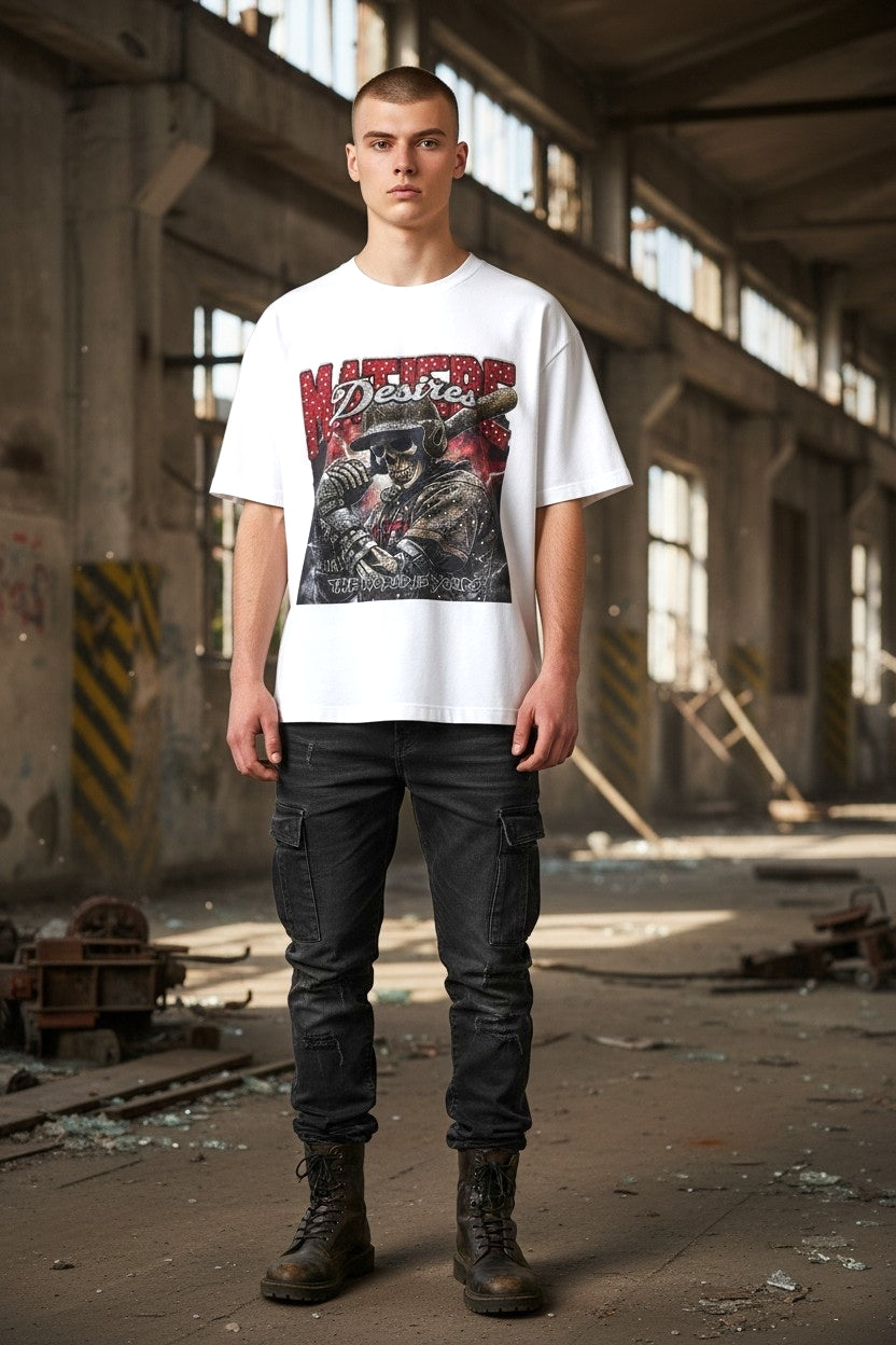 Studded Graphic T-shirts