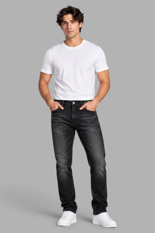 Ashen Black Denim