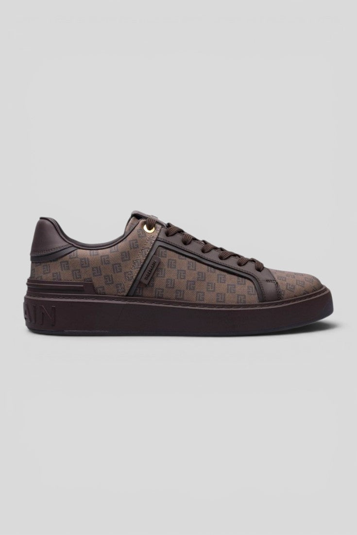 Luxury Top Skate Sneaker (Brown)