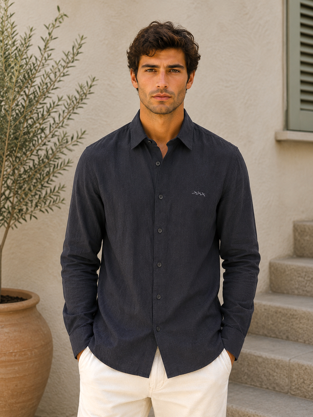 Men's Luxury Linen Shirts