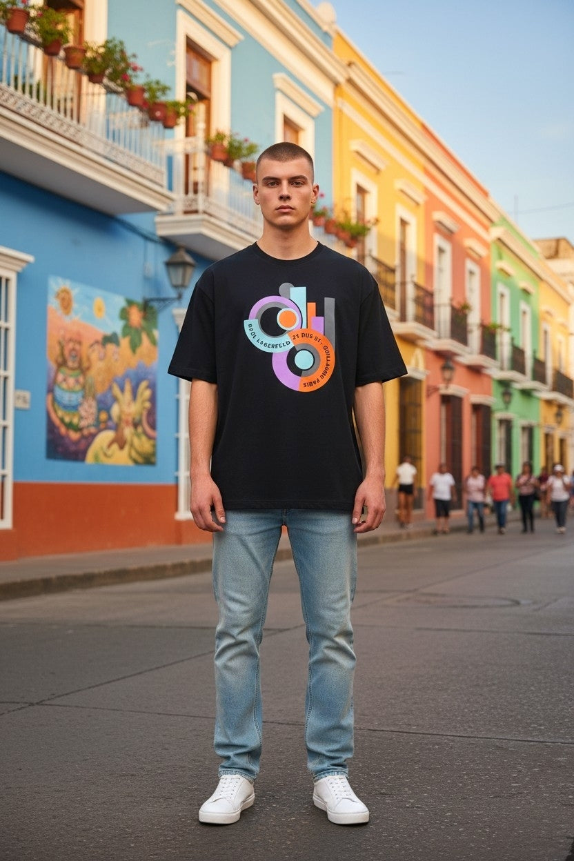 Round-Neck Cotton T-Shirts