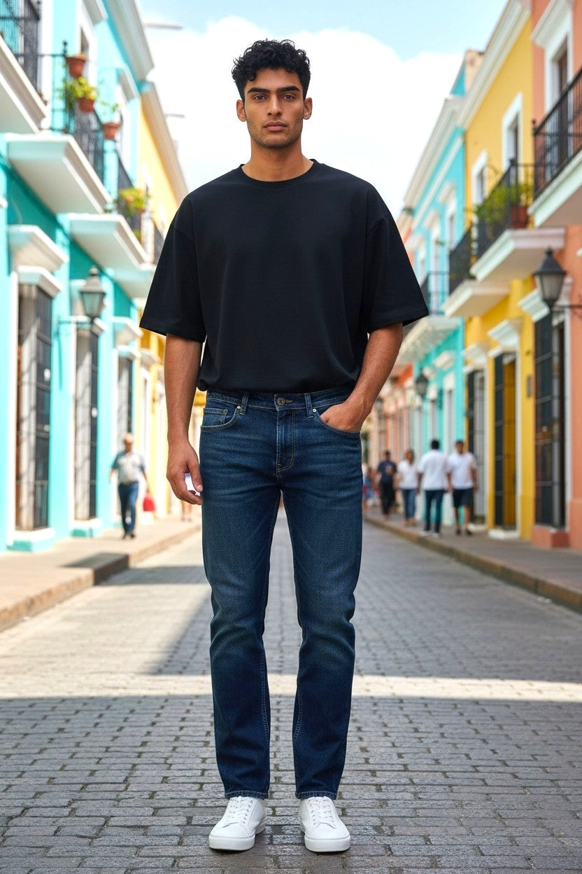 Relaxed Fit Denim Jeans