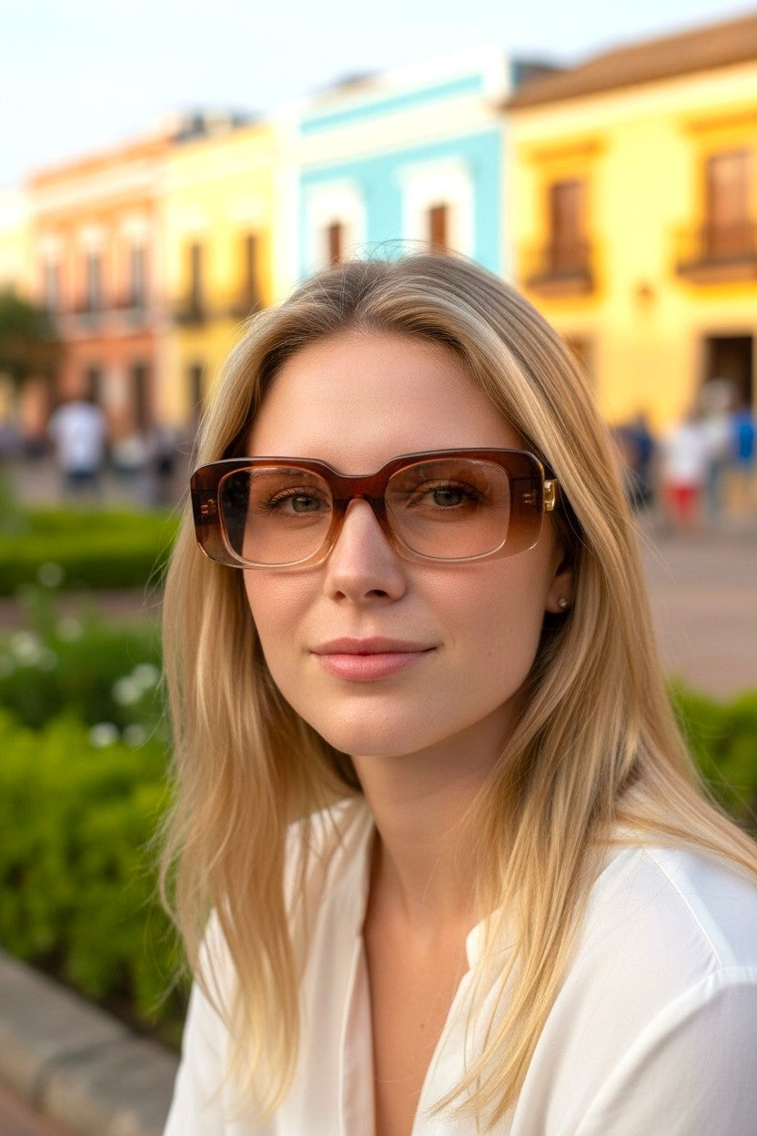 Slim Rectangle Optical Frames