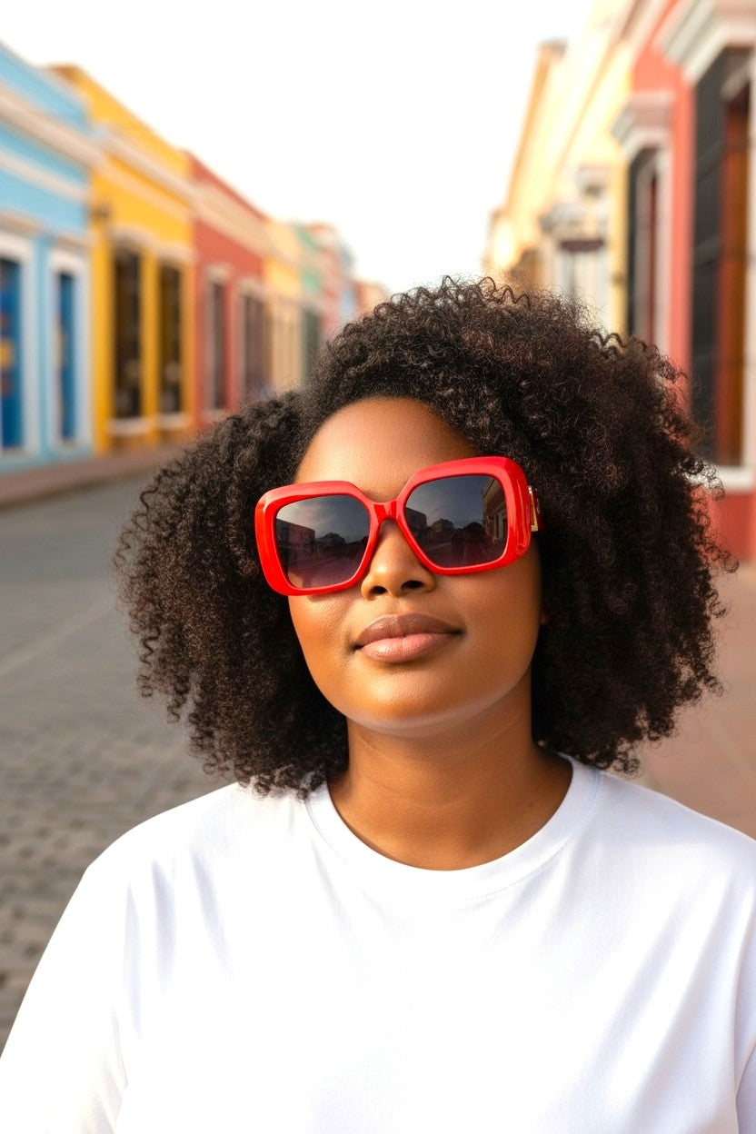 Bold Oversized Square Sunglasses