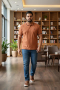 Polo T-shirt - Orange