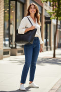 Women’s Leather Shoulder Tote