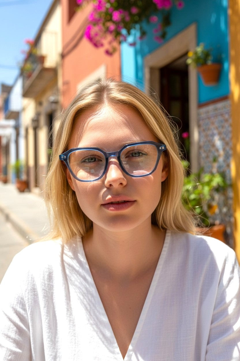 Geometric Round Optical Frames